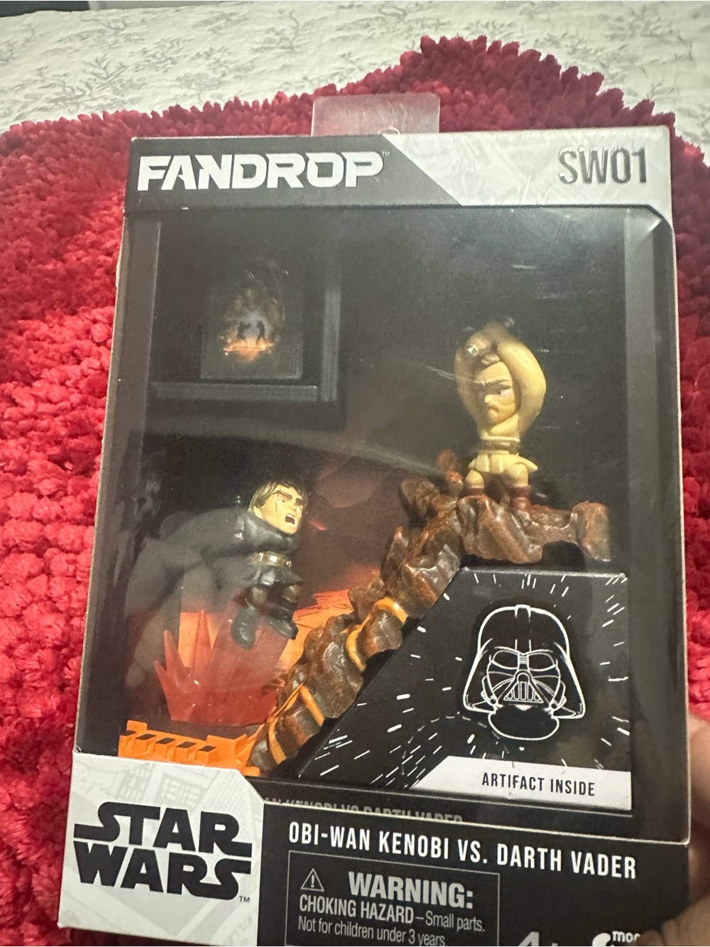 Star Wars Fandrop Obi-Wan Kenobi vs. Darth Vader Play Set - Black & Brown